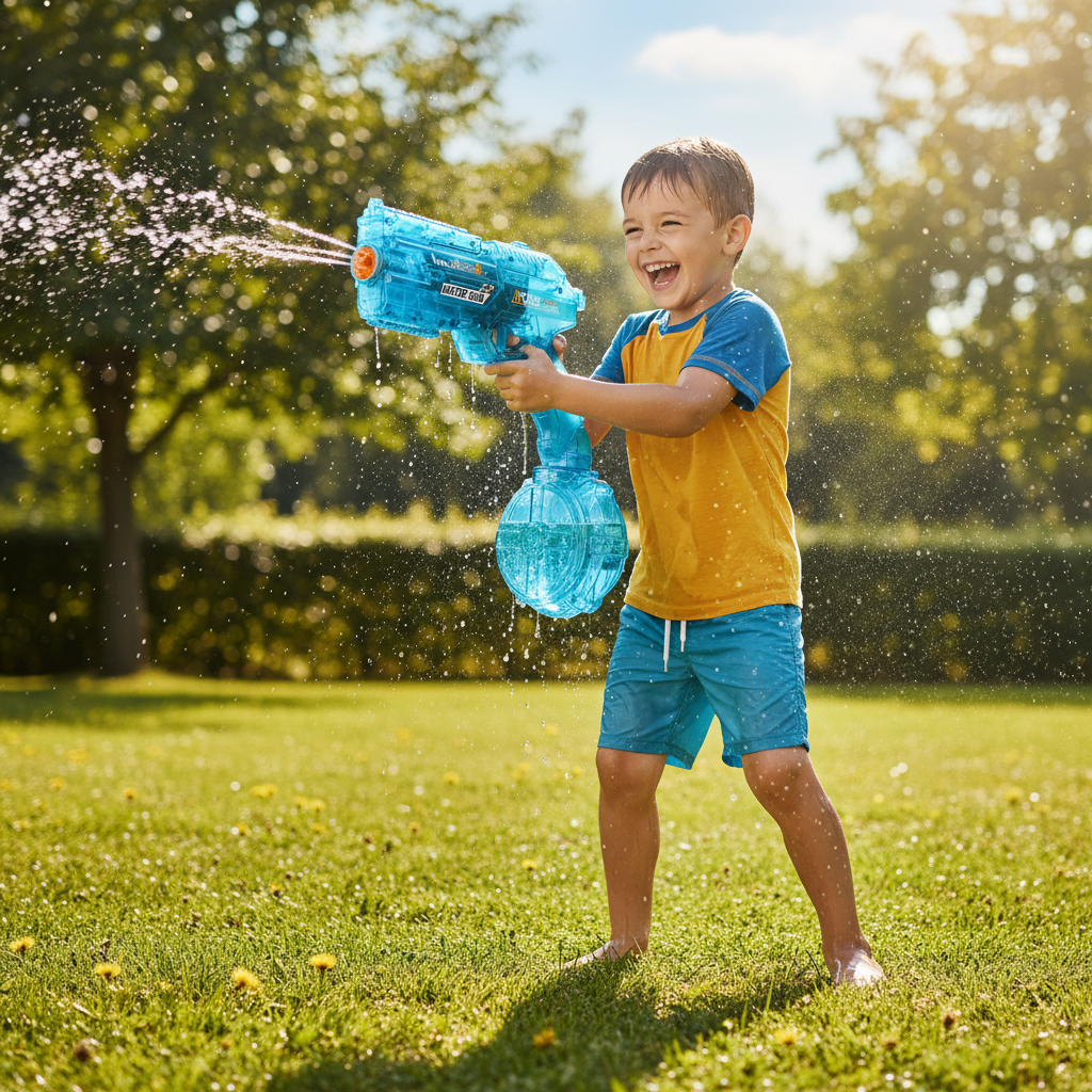 Children's Electric Rapid Fire Water Gun